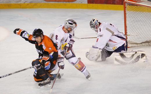 Photo hockey Ligue Magnus - LM - 2me journe : Tours  vs Grenoble  - Le tiers de trop