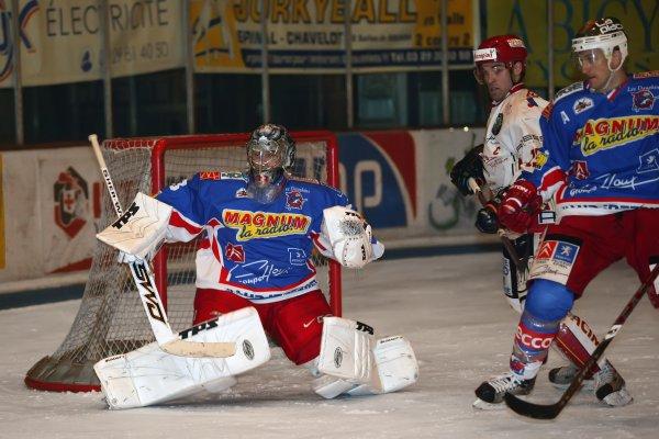 Photo hockey Ligue Magnus - LM - 8me journe : Epinal  vs Morzine-Avoriaz - Les Pingouins jettent un froid  Poissompr !
