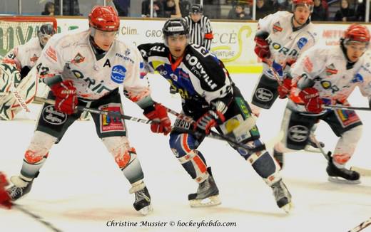 Photo hockey Ligue Magnus - LM : play-down, match 2 : Caen  vs Mont-Blanc - Reportage photos