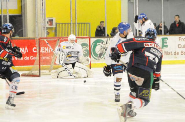 Photo hockey Ligue Magnus - LM play down, match 4 : Caen  vs Brest  - La raction brestoise