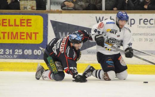 Photo hockey Ligue Magnus - LM play down, match 6 : Caen  vs Brest  - Brest soffre une finale