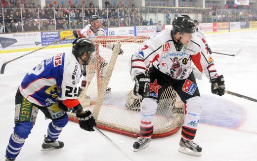 Photo hockey Ligue Magnus - LM Playdown, match 3 : Caen  vs Mulhouse - Les Drakkars en Magnus