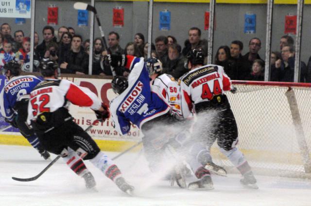 Photo hockey Ligue Magnus - LM Playdown, match 3 : Caen  vs Mulhouse - Les Drakkars en Magnus
