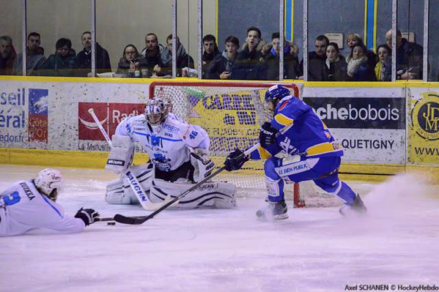 Photo hockey Ligue Magnus - LM playoff, 1/2 finale, match 4 : Dijon  vs Gap  - A un coup d