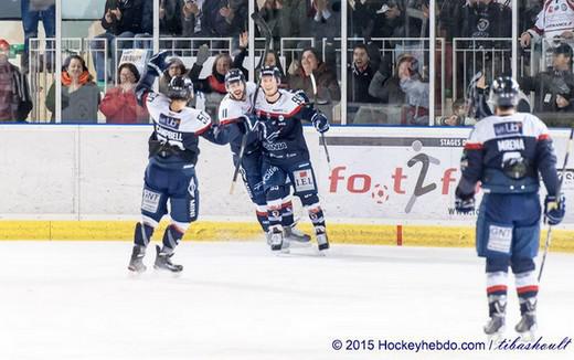Photo hockey Ligue Magnus - LM playoff, 1/2 finale, match 5 : Angers  vs Epinal  - Skinnars met la pression sur Epinal