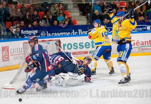 Photo hockey Ligue Magnus - LM playoff, 1/4 de finale, match 2 : Grenoble  vs Dijon  - Grenoble s