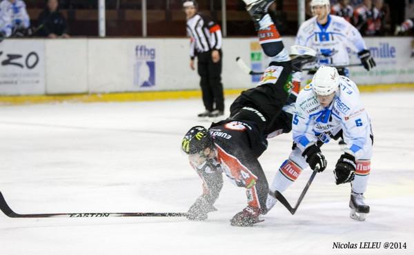 Photo hockey Ligue Magnus - LM playoff, 1/4 de finale, match 3 : Amiens  vs Gap  - Un brin d