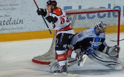 Photo hockey Ligue Magnus - LM playoff, finale, match 1 : Gap  vs Epinal  - Epinal ouvre le bal