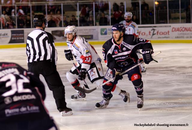 Photo hockey Ligue Magnus - LM playoff  finale, match 3 : Angers  vs Brianon  - Diablement efficaces