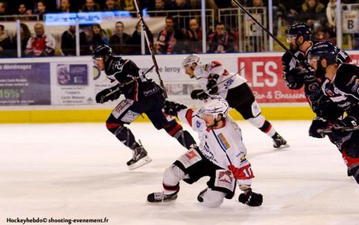 Photo hockey Ligue Magnus - LM playoff  finale, match 4 : Angers  vs Brianon  - Un match de grande qualit