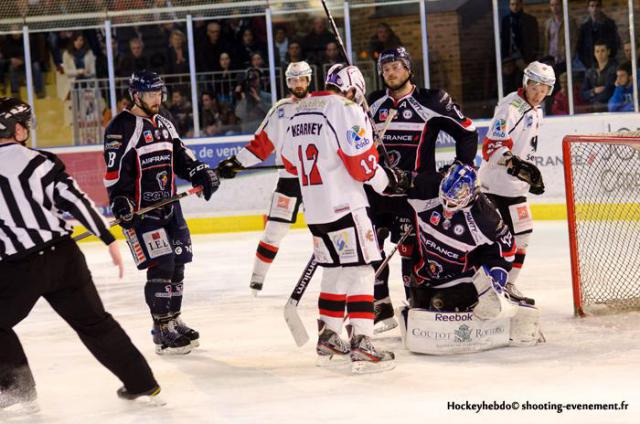 Photo hockey Ligue Magnus - LM playoff  finale, match 4 : Angers  vs Brianon  - Un match de grande qualit