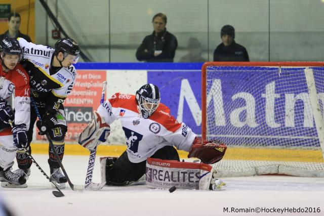 Photo hockey Ligue Magnus - LM playoff, finale, match 4 : Rouen vs Angers  - a faisait trois ans...