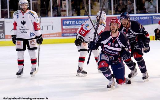 Photo hockey Ligue Magnus - LM playoff  finale, match 6 : Angers  vs Brianon  - Angers prolonge le suspense