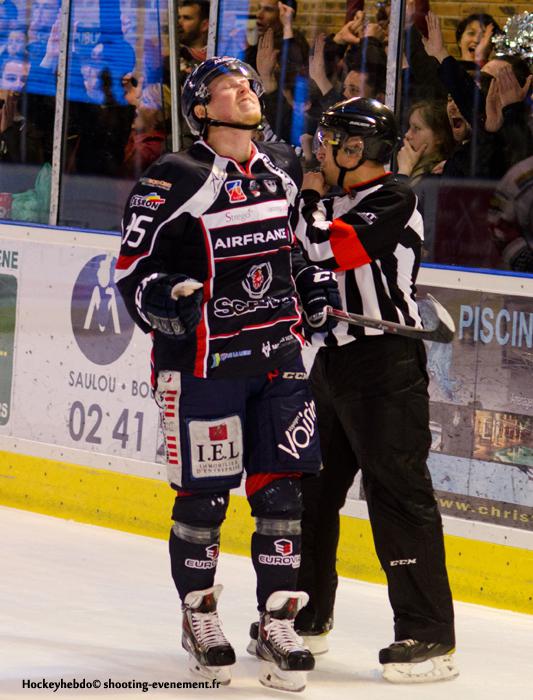 Photo hockey Ligue Magnus - LM playoff  finale, match 6 : Angers  vs Brianon  - Angers prolonge le suspense