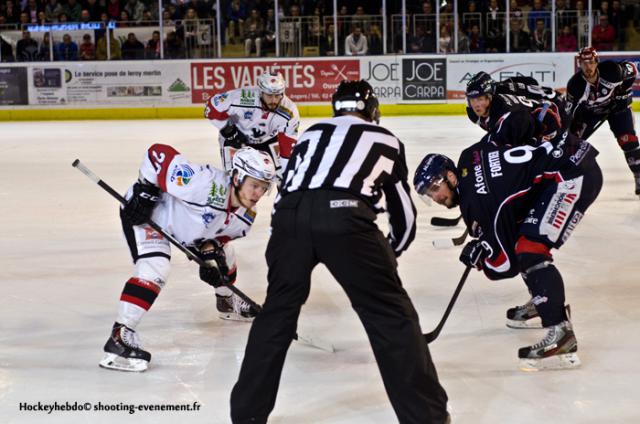 Photo hockey Ligue Magnus - LM playoff  finale, match 6 : Angers  vs Brianon  - Angers prolonge le suspense