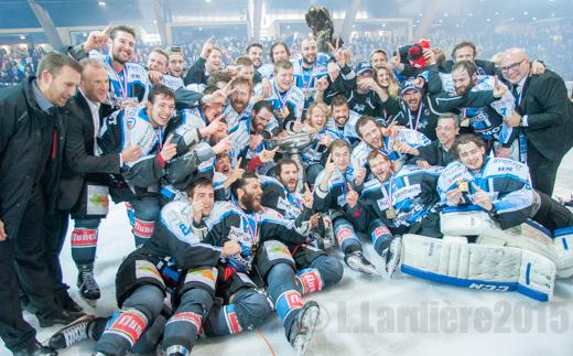 Photo hockey Ligue Magnus - LM playoff, finale, match 7 : Gap  vs Epinal  -  GAP CHAMPION ! 
