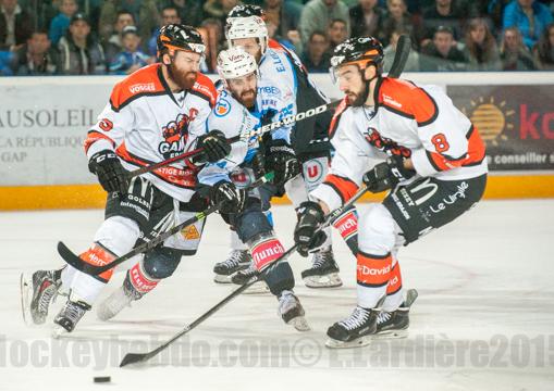 Photo hockey Ligue Magnus - LM playoff, finale, match 7 : Gap  vs Epinal  -  GAP CHAMPION ! 
