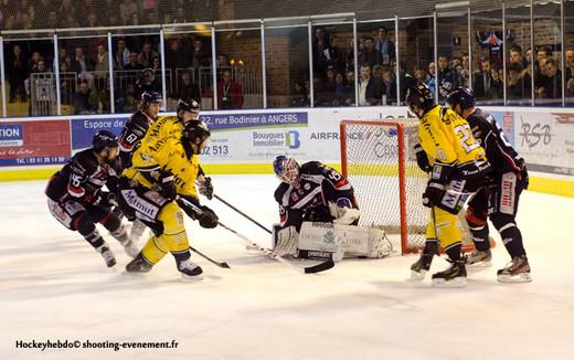 Photo hockey Ligue Magnus - LM playoff 1/2 finale, match 4 : Angers  vs Rouen - Reportage photos