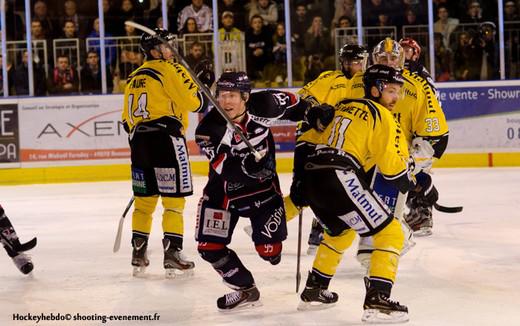 Photo hockey Ligue Magnus - LM playoff 1/2 finale, match 6 : Angers  vs Rouen - Angers second finaliste