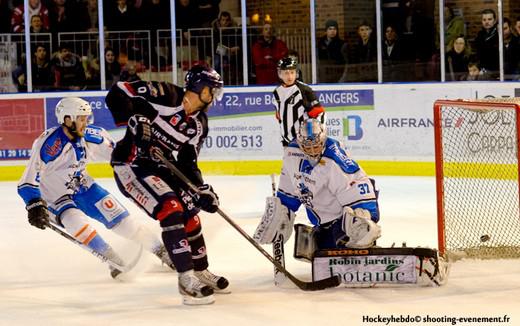 Photo hockey Ligue Magnus - LM playoff 1/4 de finale, match 1 : Angers  vs Gap  - Reportage photos 