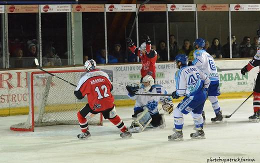 Photo hockey Ligue Magnus - LM playoff 1/4 de finale, match 1 : Brianon  vs Villard-de-Lans - Brianon ouvre le bal
