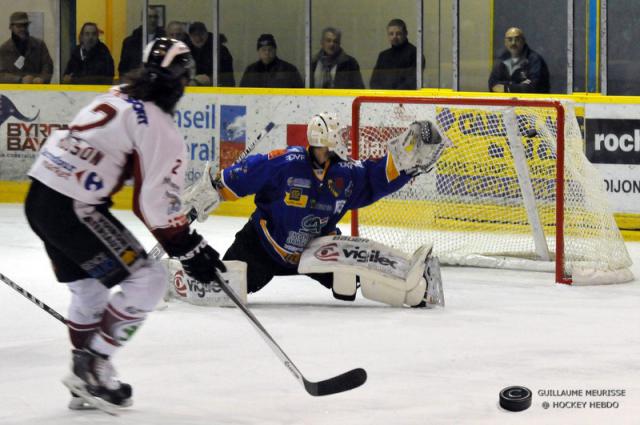 Photo hockey Ligue Magnus - LM playoff 1/4 de finale, match 1 : Dijon vs Morzine-Avoriaz - Messire le Duc ouvre le bal Photo hockey Ligue Magnus - LM playoff 1/4 de finale, match 1 : Dijon vs Morzine-Avoriaz - Messire le Duc ouvre le bal