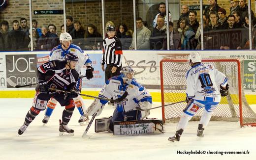 Photo hockey Ligue Magnus - LM playoff 1/4 de finale, match 2 : Angers  vs Gap  - Dans l
