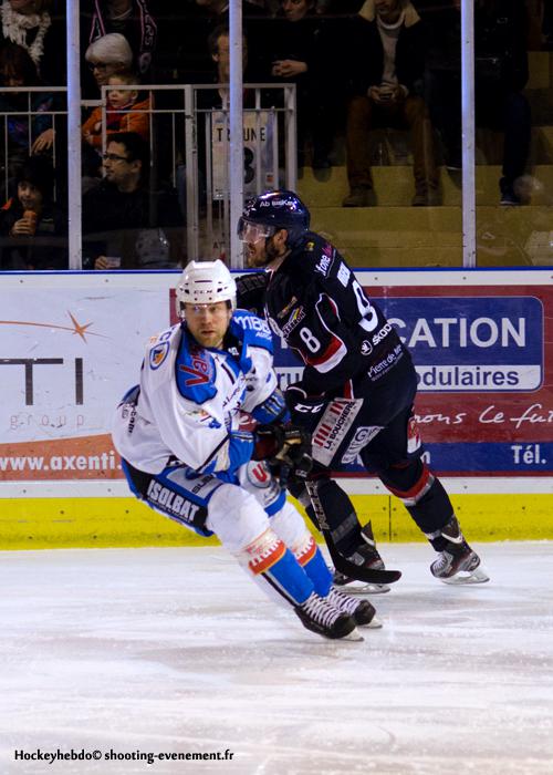 Photo hockey Ligue Magnus - LM playoff 1/4 de finale, match 2 : Angers  vs Gap  - Dans l