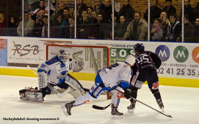 Photo hockey Ligue Magnus - LM playoff 1/4 de finale, match 2 : Angers  vs Gap  - Dans l