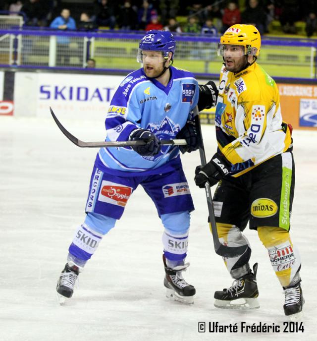 Photo hockey Ligue Magnus - LM playoff 1er tour, match 1 : Villard-de-Lans vs Strasbourg  - Les Ours au finish ! 