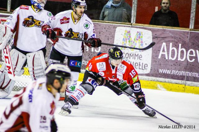 Photo hockey Ligue Magnus - LM playoff 1er tour, match 2 : Amiens  vs Morzine-Avoriaz - Les Pingouins galisent au forceps