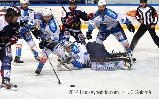 Photo hockey Ligue Magnus - LM playoff 1er tour, match 2 : Grenoble  vs Gap  - Gap  l