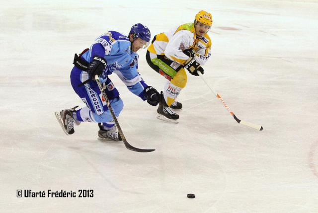 Photo hockey Ligue Magnus - LM playoff 1er tour, match 2 : Villard-de-Lans vs Strasbourg  - Strasbourg galise ! 