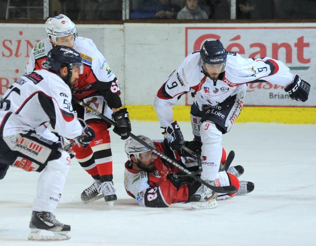 Photo hockey Ligue Magnus - LM playoff finale, match 2 : Brianon  vs Angers  - Dominer nest pas gagner !
