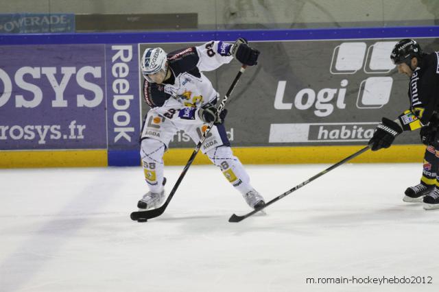 Photo hockey Ligue Magnus - LM Playoffs :  finale , match 2 : Rouen vs Grenoble  - Le tiers fatal 