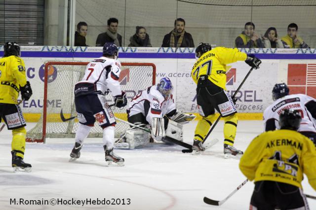 Photo hockey Ligue Magnus - LM Playoffs :  finale , match 4 : Rouen vs Angers  - Peur  domicile