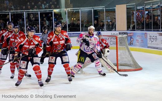 Photo hockey Ligue Magnus - LM Playoffs : 1/2, match 1 : Angers  vs Epinal  - Epinal prend lavantage