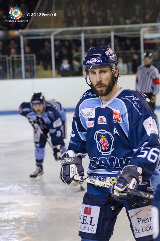 Photo hockey Ligue Magnus - LM Playoffs : 1/2 finale , match 4 : Angers  vs Rouen - Les Dragons ont trembl