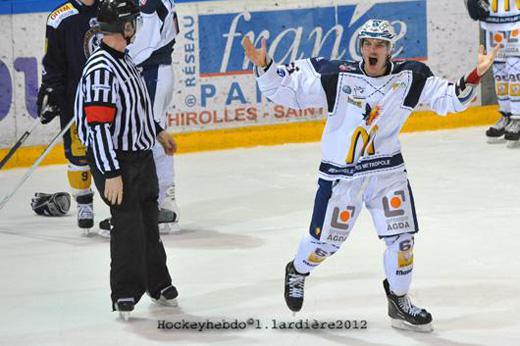 Photo hockey Ligue Magnus - LM Playoffs : 1/2 finale , match 4 : Grenoble  vs Chamonix  - Grenoble : victoire, manire, message !