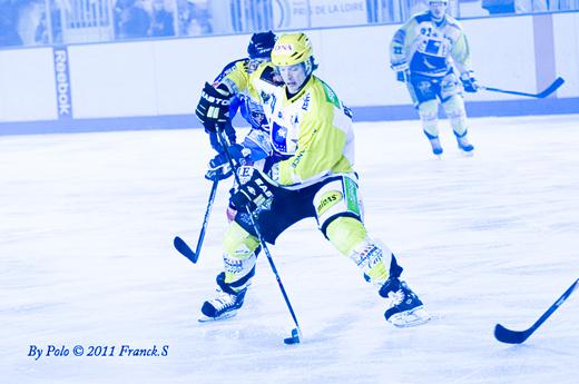 Photo hockey Ligue Magnus - LM playoffs : 1/2 finale, match 1 : Angers  vs Strasbourg  - Strasbourg prend lavantage 
