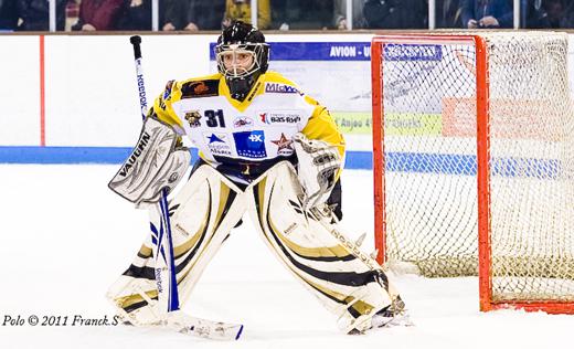 Photo hockey Ligue Magnus - LM playoffs : 1/2 finale, match 2 : Angers  vs Strasbourg  - Les Ducs retrouvent le sourire 