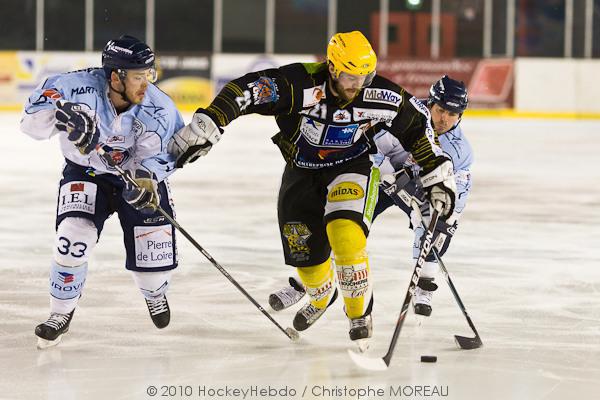 Photo hockey Ligue Magnus - LM playoffs : 1/2 finale, match 4 : Strasbourg  vs Angers  - Strasbourg en finale