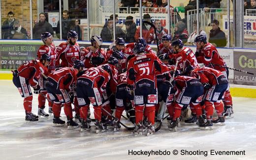 Photo hockey Ligue Magnus - LM Playoffs : 1/4, match 1 : Angers  vs Grenoble  - Les Ducs blanchissent les BDL
