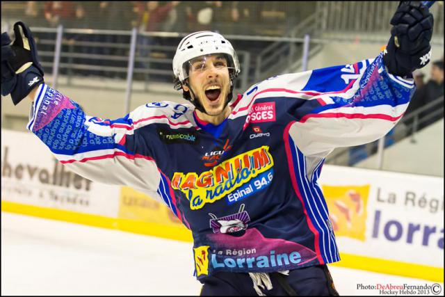 Photo hockey Ligue Magnus - LM Playoffs : 1/4, match 4 : Epinal  vs Chamonix  - Le Dauphin n