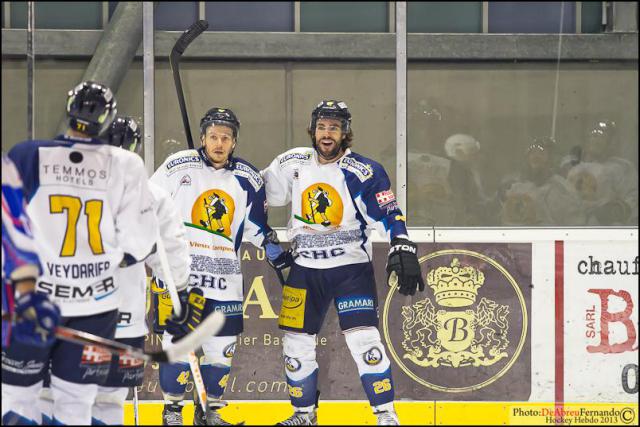 Photo hockey Ligue Magnus - LM Playoffs : 1/4, match 4 : Epinal  vs Chamonix  - Le Dauphin n