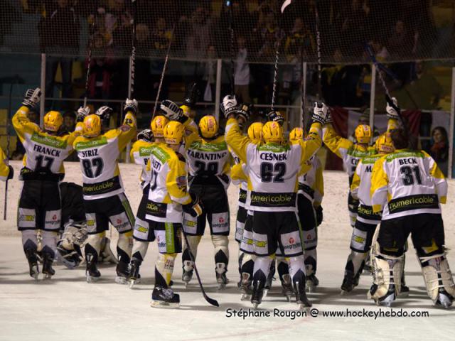 Photo hockey Ligue Magnus - LM playoffs : 1/4 de finale, match 5 : Gap  vs Strasbourg  - Gap s
