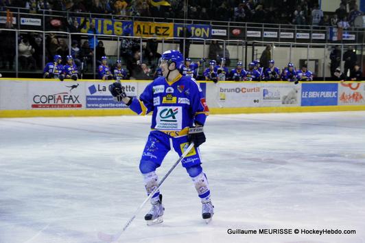 Photo hockey Ligue Magnus - LM Playoffs : 1er tour, match 1 : Dijon  vs Epinal  - Un vrai match de play off