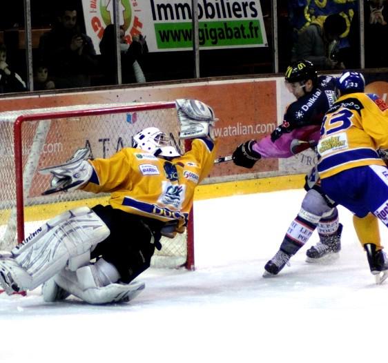 Photo hockey Ligue Magnus - LM playoffs : 1er tour, match 2 : Amiens  vs Dijon  - Qualification difficile