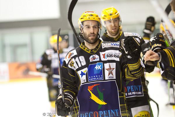 Photo hockey Ligue Magnus - LM Playoffs : 1er tour, match 4 : Strasbourg  vs Amiens  - Belote et rebelote