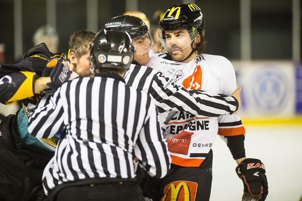 Photo hockey Ligue Magnus - LM Playoffs : 1er tour, match 4 : Strasbourg  vs Amiens  - Reportage photos